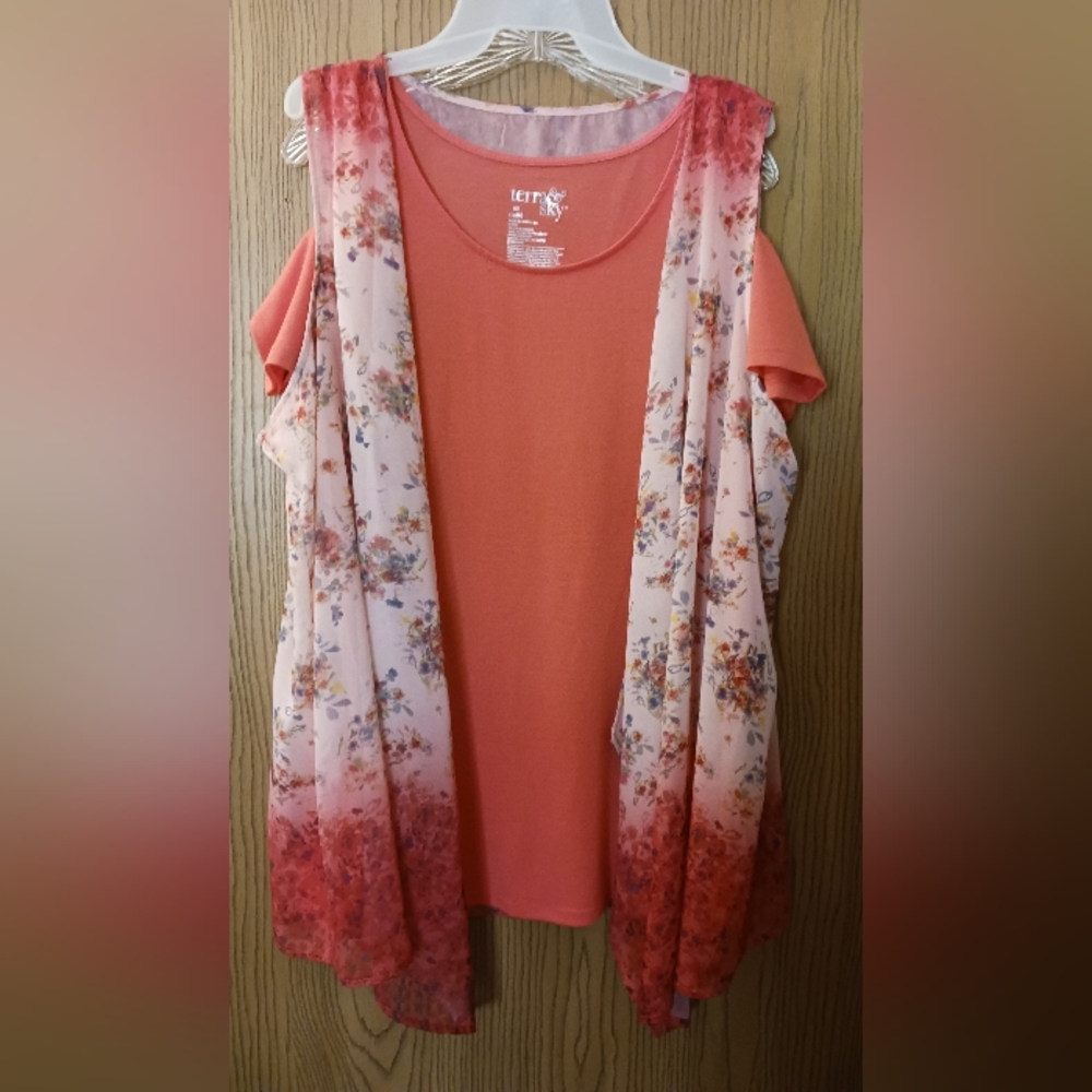 Womens 2pc blouse set